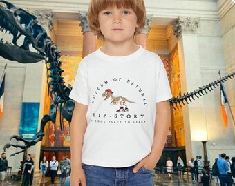 Museum of Natural History Heavy Cotton™ T-shirt pour tout-petits, New York, t-shirts pour enfants, t-shirt dinosaure, chemises pour garçons, cadeaux de musée