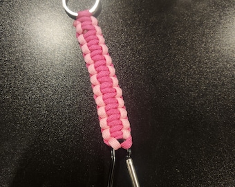 Paracord Keychain with clip