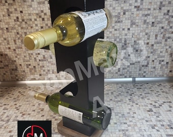 Wine stand -"Tower" wine accessory wine rack wine holder wine decor wine furniture