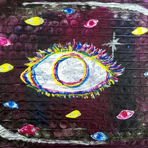 Art Print - Vaporwave Eyes