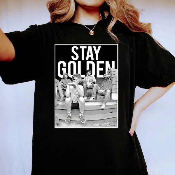 Golden Girls Stay Golden digital file - digital download - retro graphic shirt design - sublimation - png - golden girls png