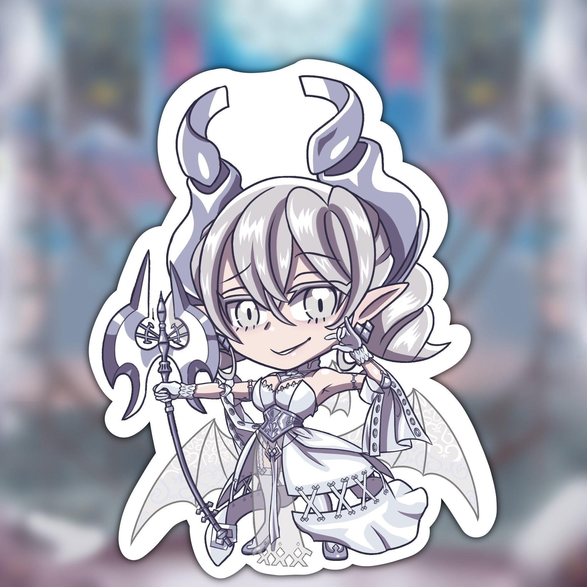 Lovely Labrynth Silver Castle Sticker YGO Chibi - Etsy