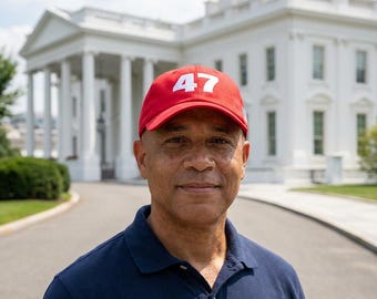 47 Embroidered Cap | President Trump MAGA Supporter American Pride Hat