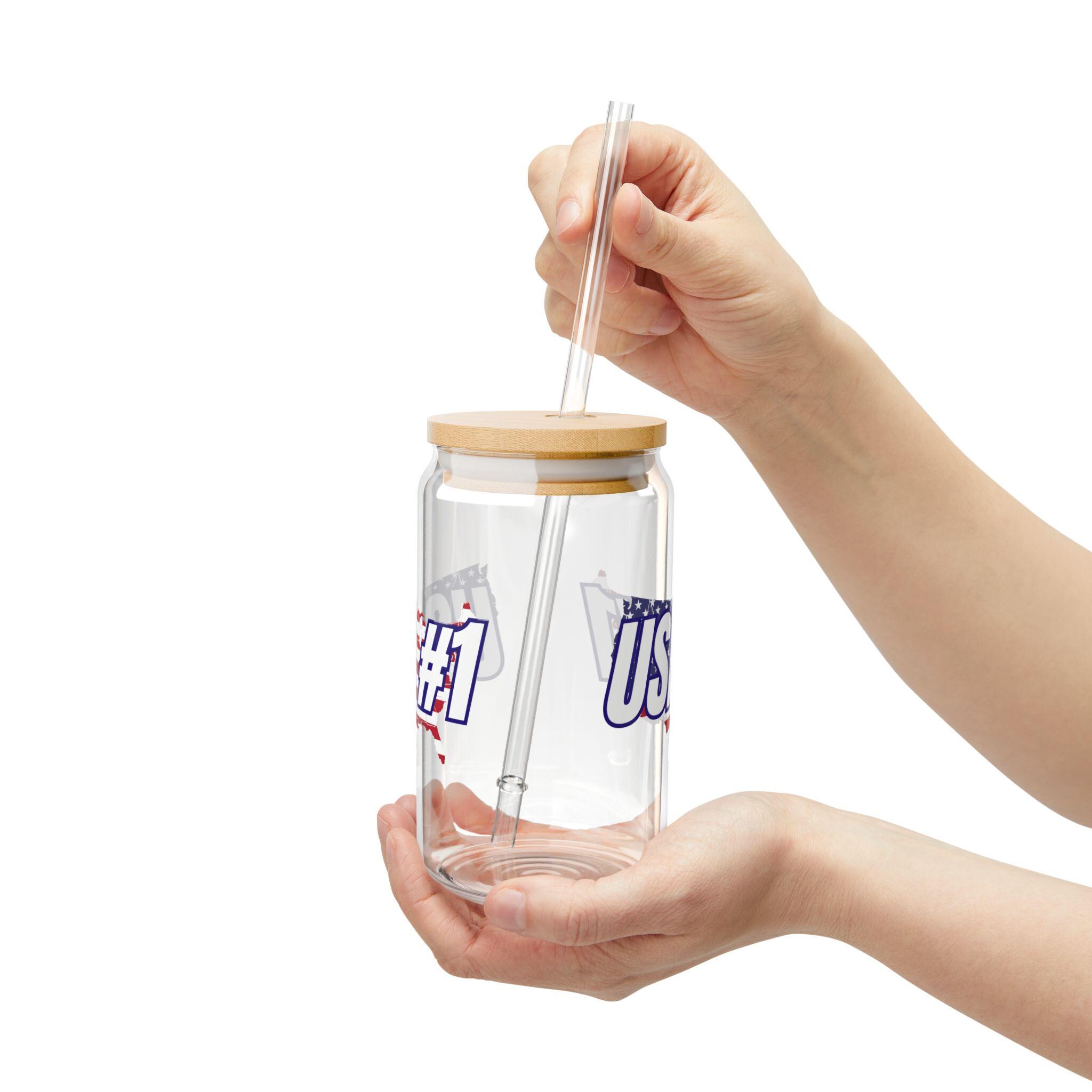 USA Tattered Flag Pint-Glas 473 Ml – Patriotisches Trinkglas, Perfekt Als Geschenk Für Veteranen & Patrioten