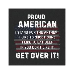 Patriotic Car Magnets, USA Flag Vehicle Magnet, American Pride Automobile Decoration, Red White Blue Fridge Magnets, Military Support Bumper