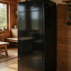 Armadio metallico esterno per la copertura della caldaia – Contenitore multiuso impermeabile e chiudibile a chiave per scaldabagni