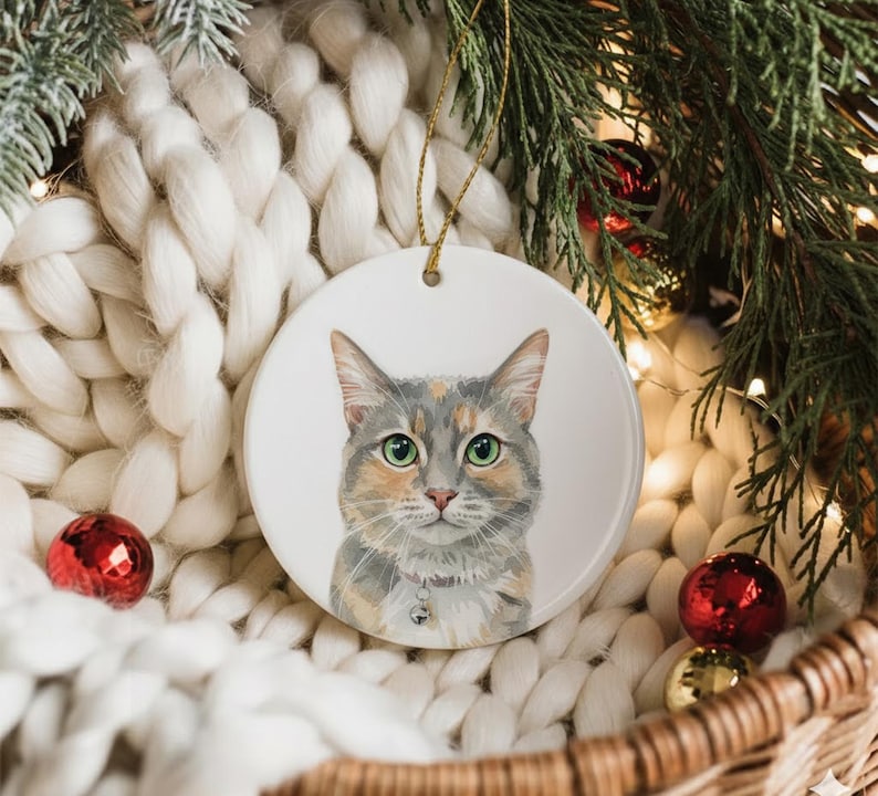 Custom pet memorial ornament, dog remembrance ornament, custom pet ornament, pet memorial gifts image 6