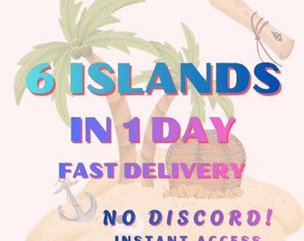 6 Islands in 1 Day Unlimited Travel (Digital Notepad)