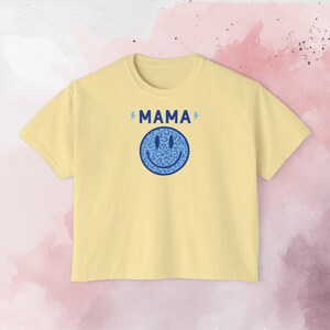 Ethical  Sustainable Mothersday Gift Shirt - Womens Oversized Boxy T-Shirt in Comfort Colors Cotton