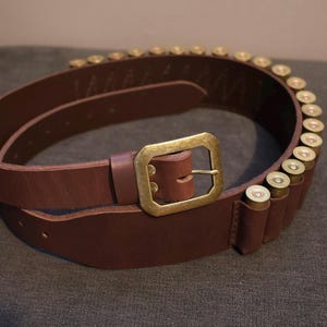 特注ショットガン用レザー弾薬ベルト - Etsy 日本