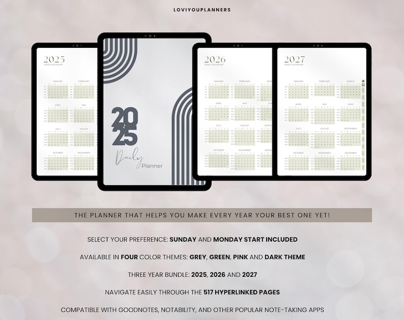 Digital planner, planner digital, digital planner 2027, Goodnotes planner, hyperlinked planner, hyperlink planner, daily planner, weekly planner, Goodnotes template, Student planner, digital planner 2025, digital planner 2026, digital notebook, budget planner, for android notability goodnotes ipad, Bundle Digital planner, planner digital, digital planner 2026, Goodnotes planner, hyperlinked planner, hyperlink planner, daily planner, weekly planner, Goodnotes template digital planner 2025 V