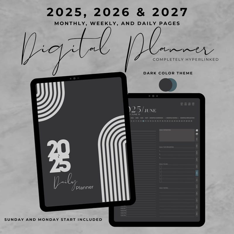 Planners 2026 2027 Etsy