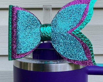 Mermaid tail Tumbler Bow