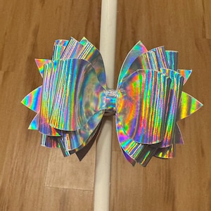 Winter icicle holographic wonderland Tumbler Bow