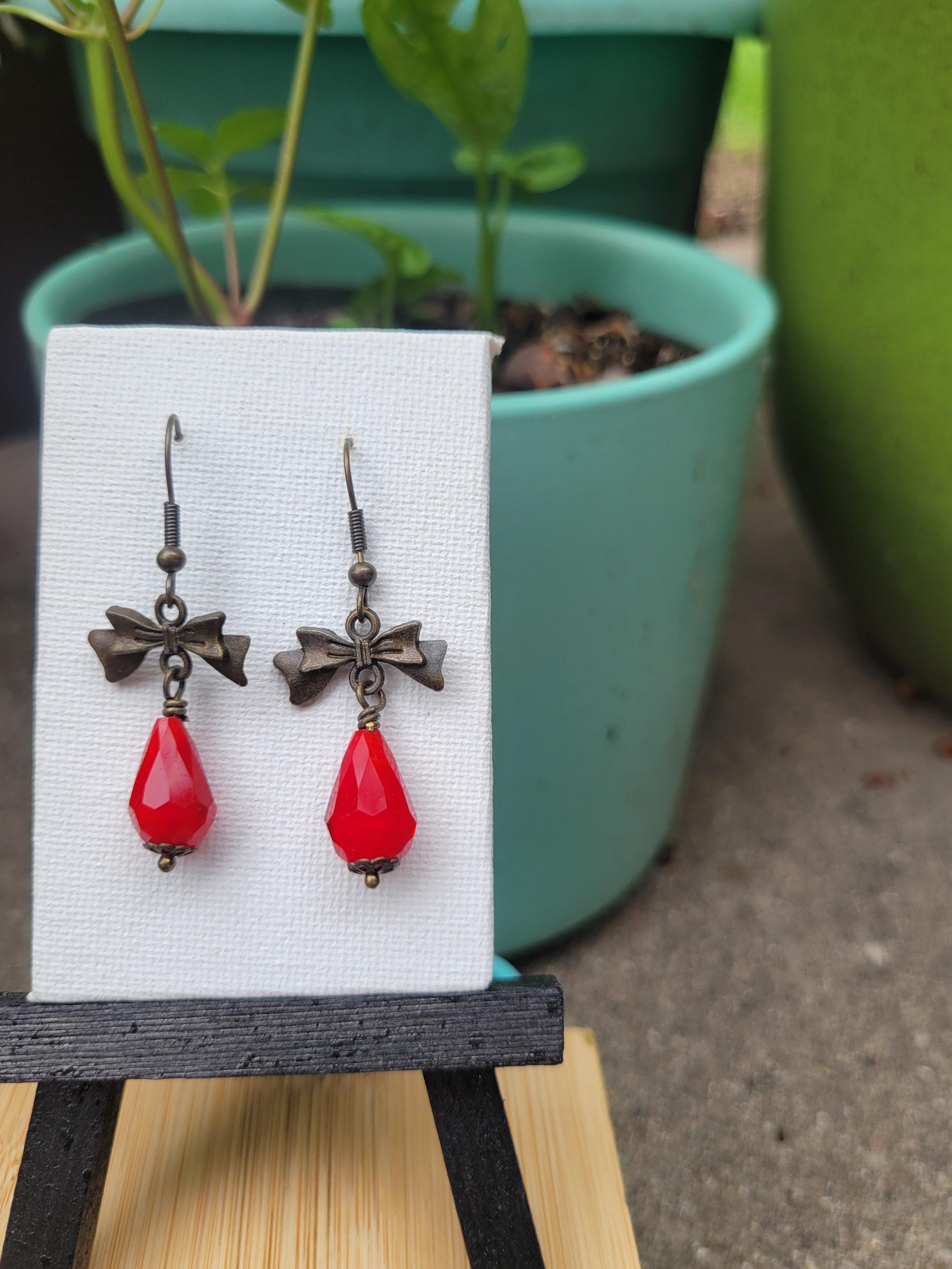 Tiffanys and Co Bow Earrings - Etsy
