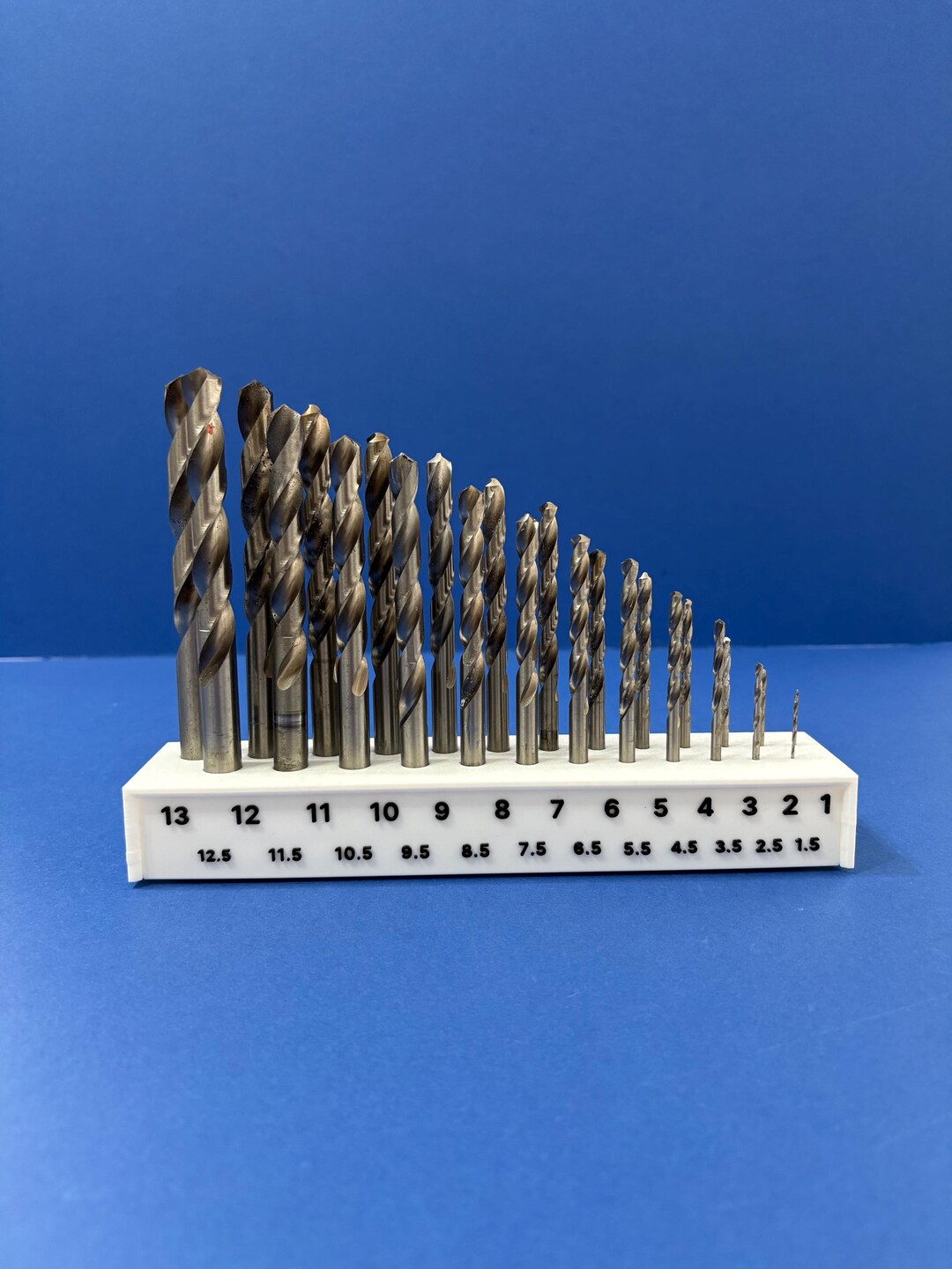 Drill Bit Stand-3d Printed - Etsy