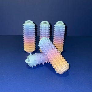 Spiky Texture Sensory Fidget sold separately or in a set of 5 -3D Printed