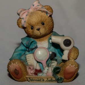 Adorable Vintage Cherished Teddies Harriet - Beautiful Inside Collectible Teddy