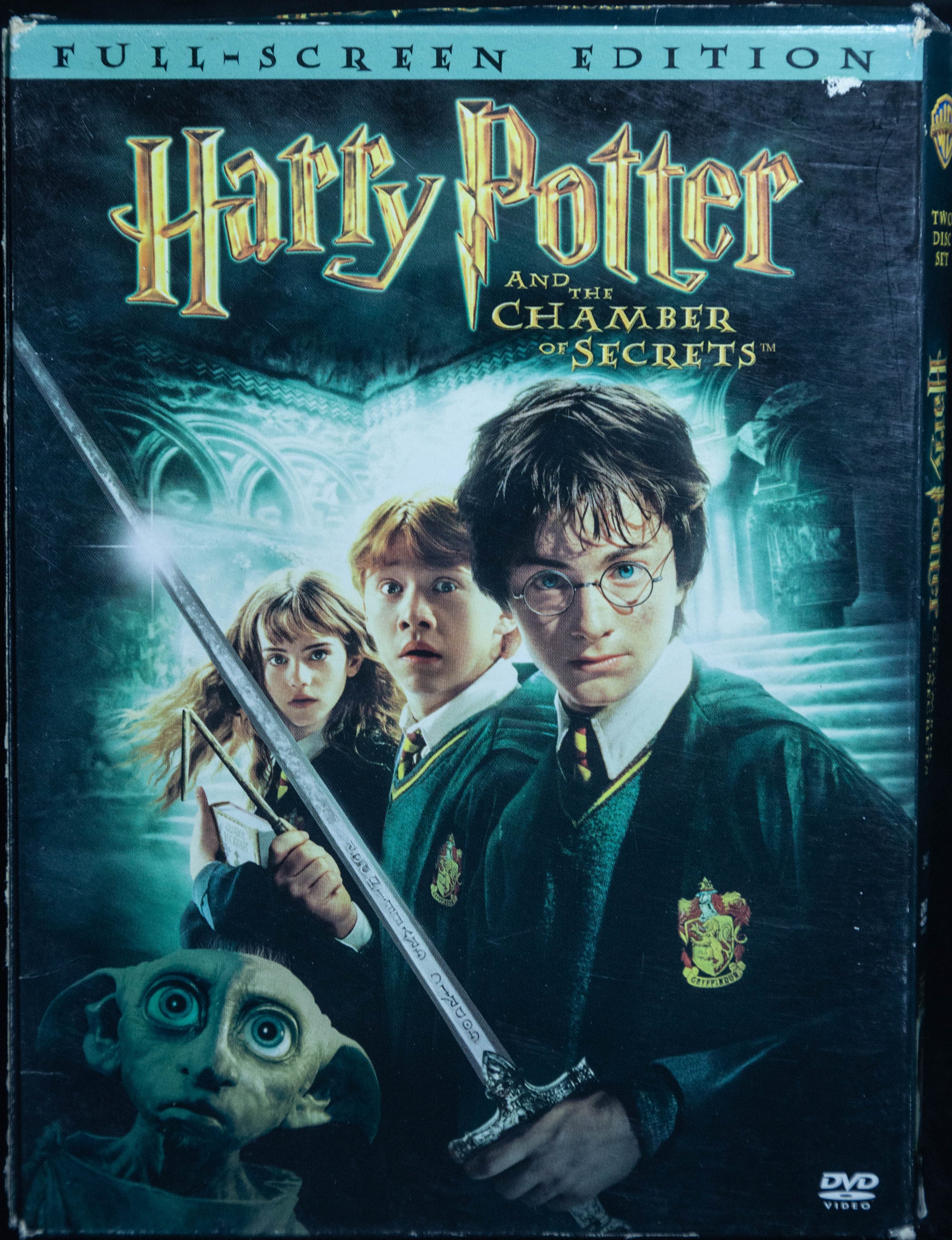 Full Screen Harry Potter and the Chamber of Secrets DVD - Pre