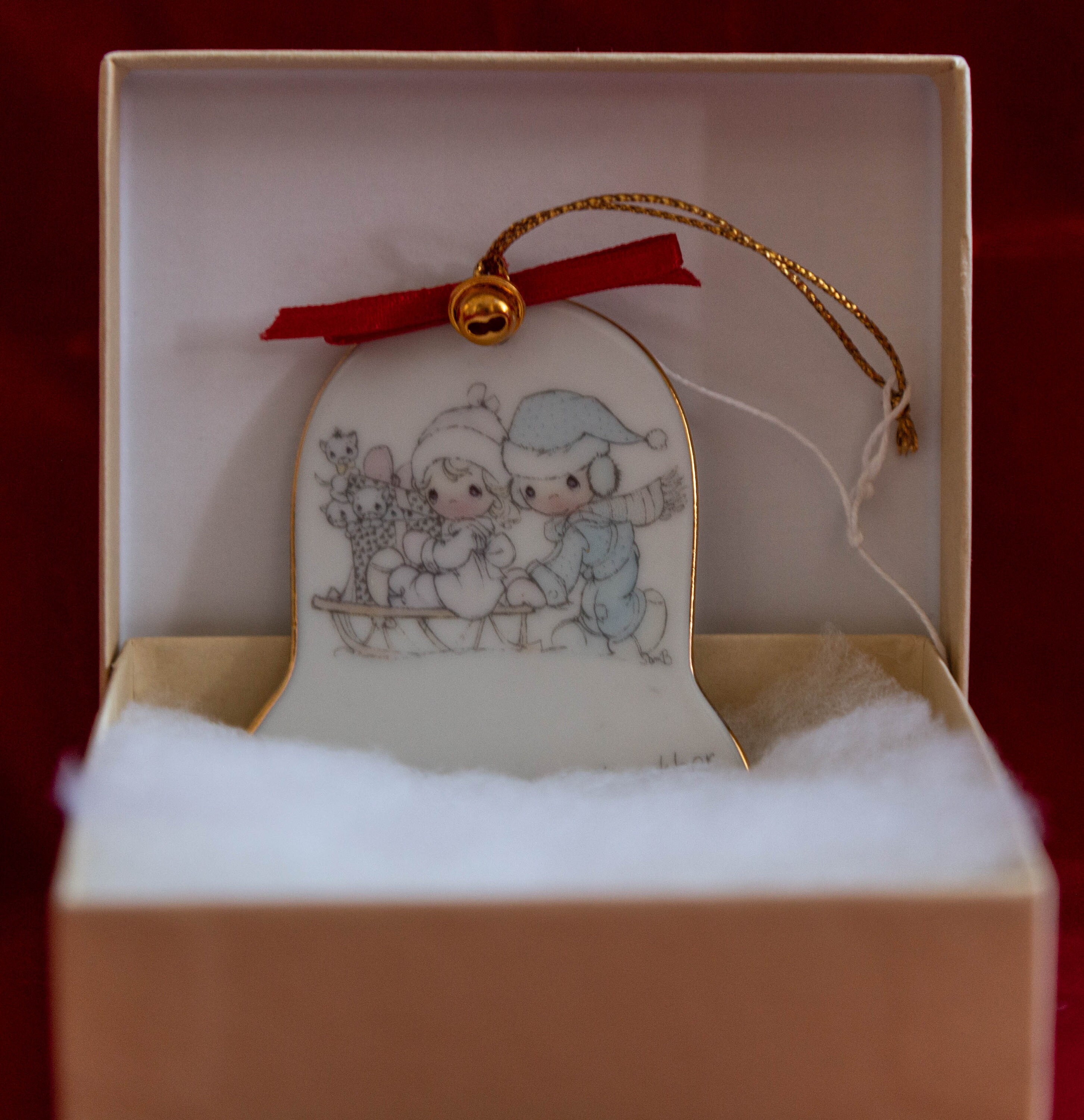 Charming Precious Moments Christmas Ornament - Limited Edition. Sharing ...