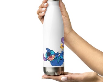 Lilo And Stitch Stainless Steel Water Bottle, Gift For Son Daughter Mother Father,, Christmas Birthday Water Bottle For Him Her