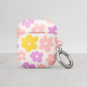 Floral Case for AirPods / Stylish Floral Case for AirPods / Protect Your Earbuds in Style!