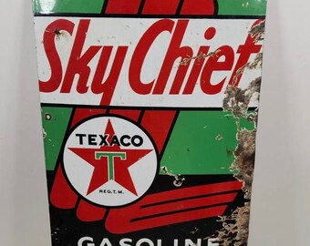 Texaco Porcelain Sign