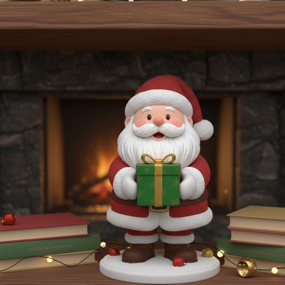 サンタクロースの置物 - Etsy 日本