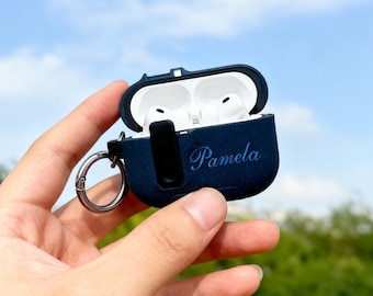 Spersonalizowane etui/pokrowiec na słuchawki AirPods Pro z żywicy z klipsem/wielokolorowe – znaczące etui na prezent/na słuchawki AirPods 1 2 3 4 Pro 2 3 SE – prezenty dla niego