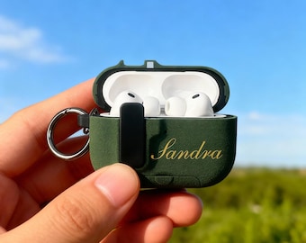 Spersonalizowane etui/pokrowiec na AirPods Pro z żywicy z klipsem/wielokolorowe – znaczące etui na prezent/na AirPods 1 2 3 4 Pro 2 3 – prezenty dla niego