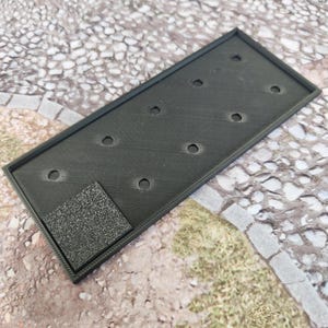 Tabletop Wargaming Square Base Bewegung Tabletts mit Magnet Löchern Bild 3