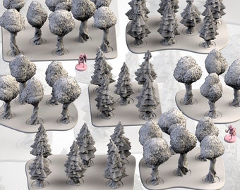 Tabletop Wargaming Terrain - Trees