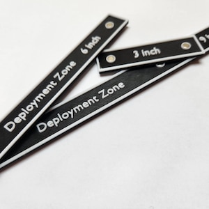 Magnetised Measuring and Deployment Zone Templates