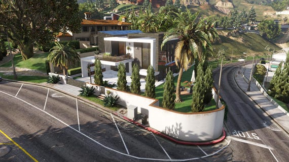 FiveM small modern house mlo