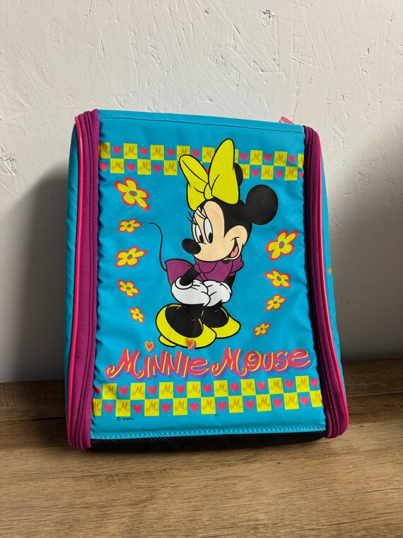 Wiz Too Backpack Locker 90's Vintage Disney Minnie Mo… Gem