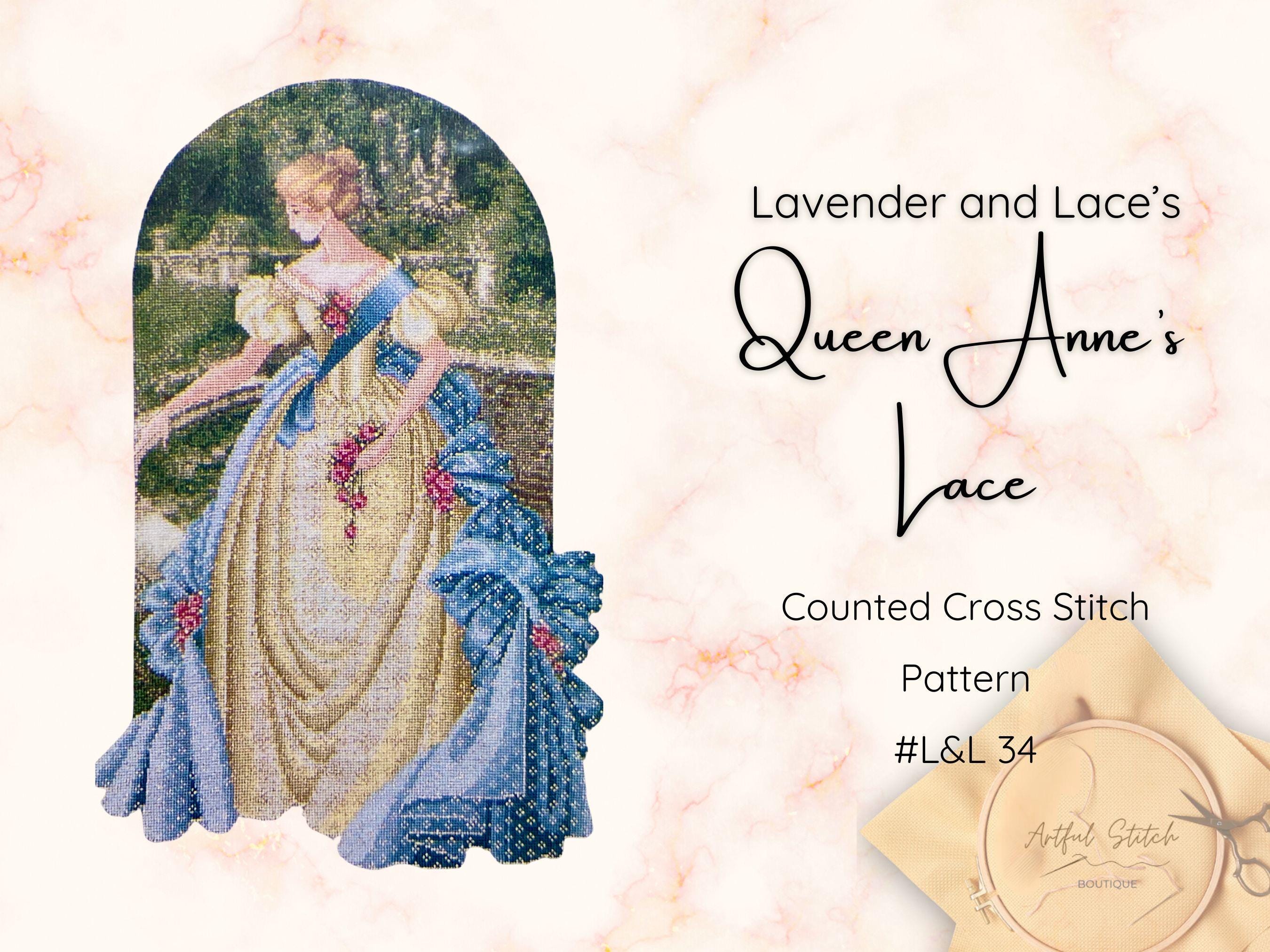 Queen Anne's Lace Cross Stitch Pattern