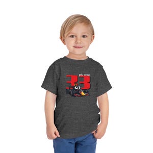 フォーミュラワンキッズアパレル、幼児用Tシャツ、子供用ファッション - ピットクルー33