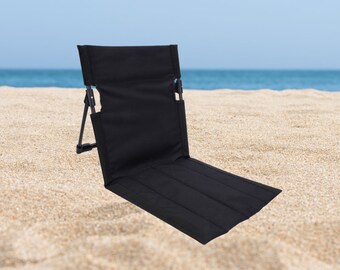 Chaise de plage pliante avec dossier Chaise de pique-nique Chaise longue de sable Chaise de jardin d'extérieur Chaise longue pliante Décoration de jardin Cadeau pour elle