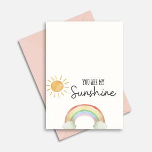 Difunde amor y alegría con esta tarjeta imprimible de diseño moderno