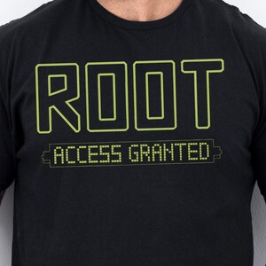 Root Access Granted Tee: Tech Geek Programmer Shirt