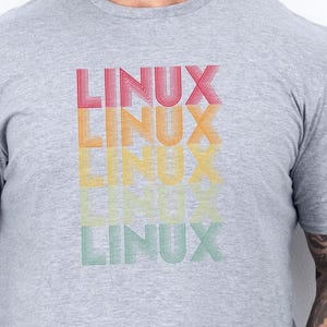 Retro Linux T-Shirt: Tech Enthusiast Gift, Vintage Style