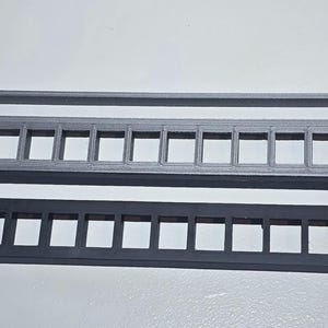 12-Port Keystone Patch Panel for 10&quot; Mini Racks – 1U – Cubi-Rack, Rackmate Compatible