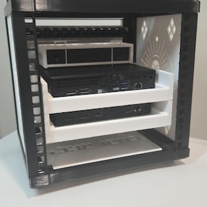Cubi-rack | Affordable 5U Stackable Mini (10 Inch) Server Rack for ...