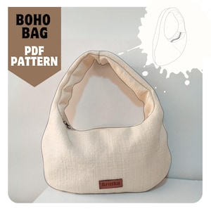 Projekttasche nähen, Nähmuster pdf, Schultertasche Nähprojekt, Schultertasche nähen, Schultertasche nähen, Schultertasche nähen, Schultertasche nähen