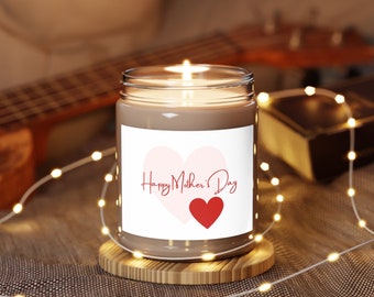 Happy mother day gift, Mom candle, Soy Scented Candle, Gift for mama, Gift idea for her, Present from children
