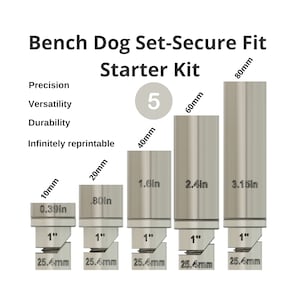 Starterspakket MFT PerfectFit Bench Dog Zelfsluitend X5 dik