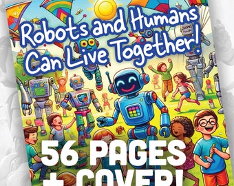 Robots Coloring Book, Robots Coloring Pages, childrens coloring pages, coloring pages, robot coloring