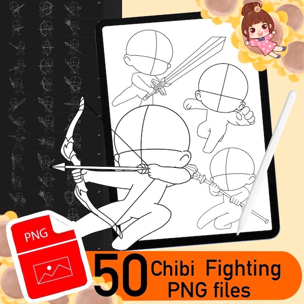 Chibi Body Base Png - Etsy