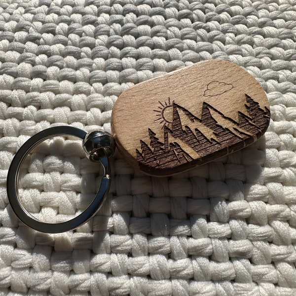 Outdoors Keychain