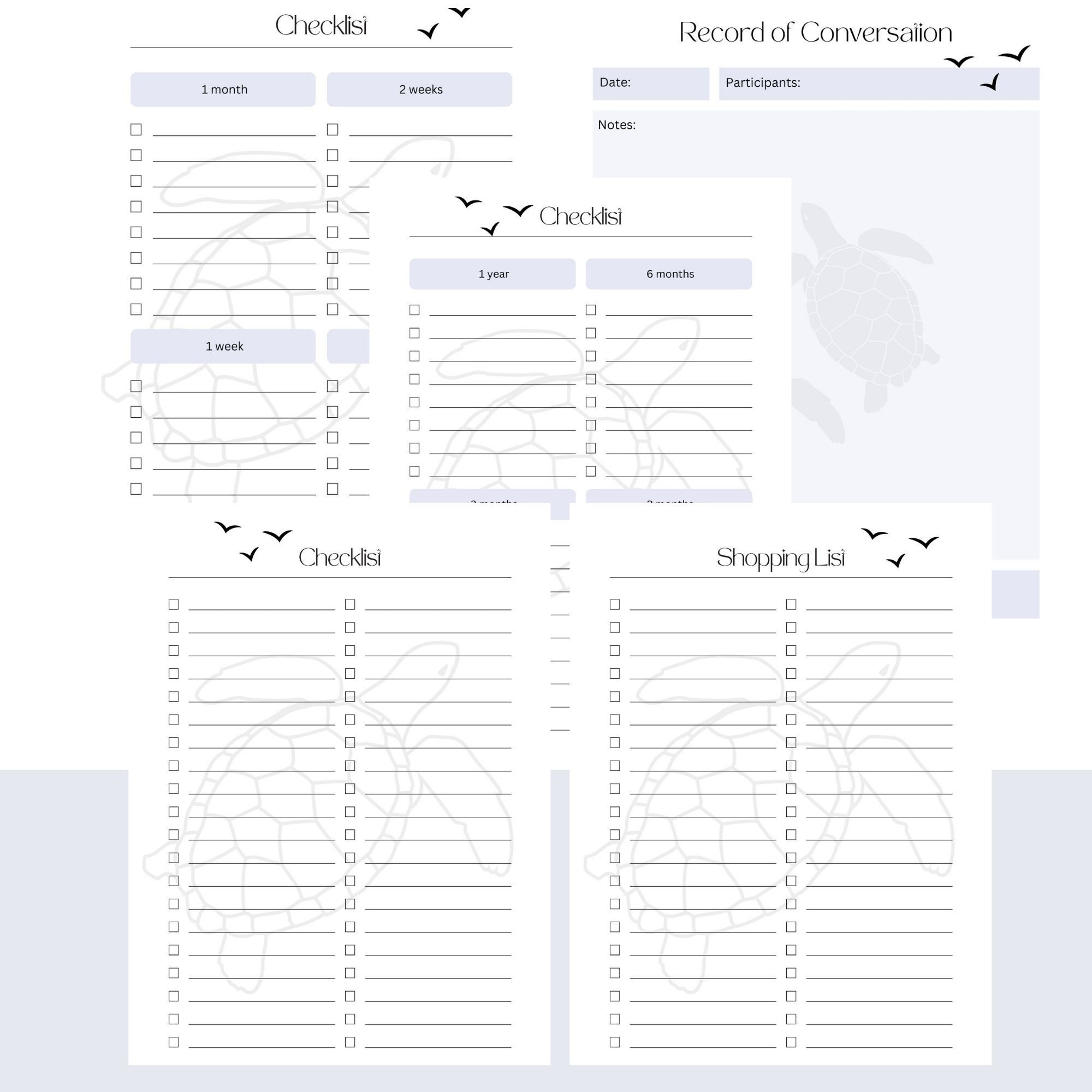 Cruise Planner Printable Cruise Planner Cruise Planner Printable - Etsy